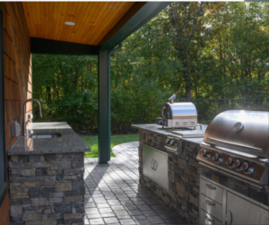 Rhode Island Masonry Outdoor Kitchen