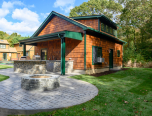 Masonry and fire pit outdoor entertaining rhode island